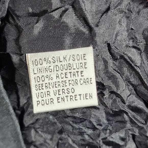 Talbots 100% Silk Dress Womens 6 Petite Black Sleeveless Sheath Cocktail Party - Picture 4 of 8